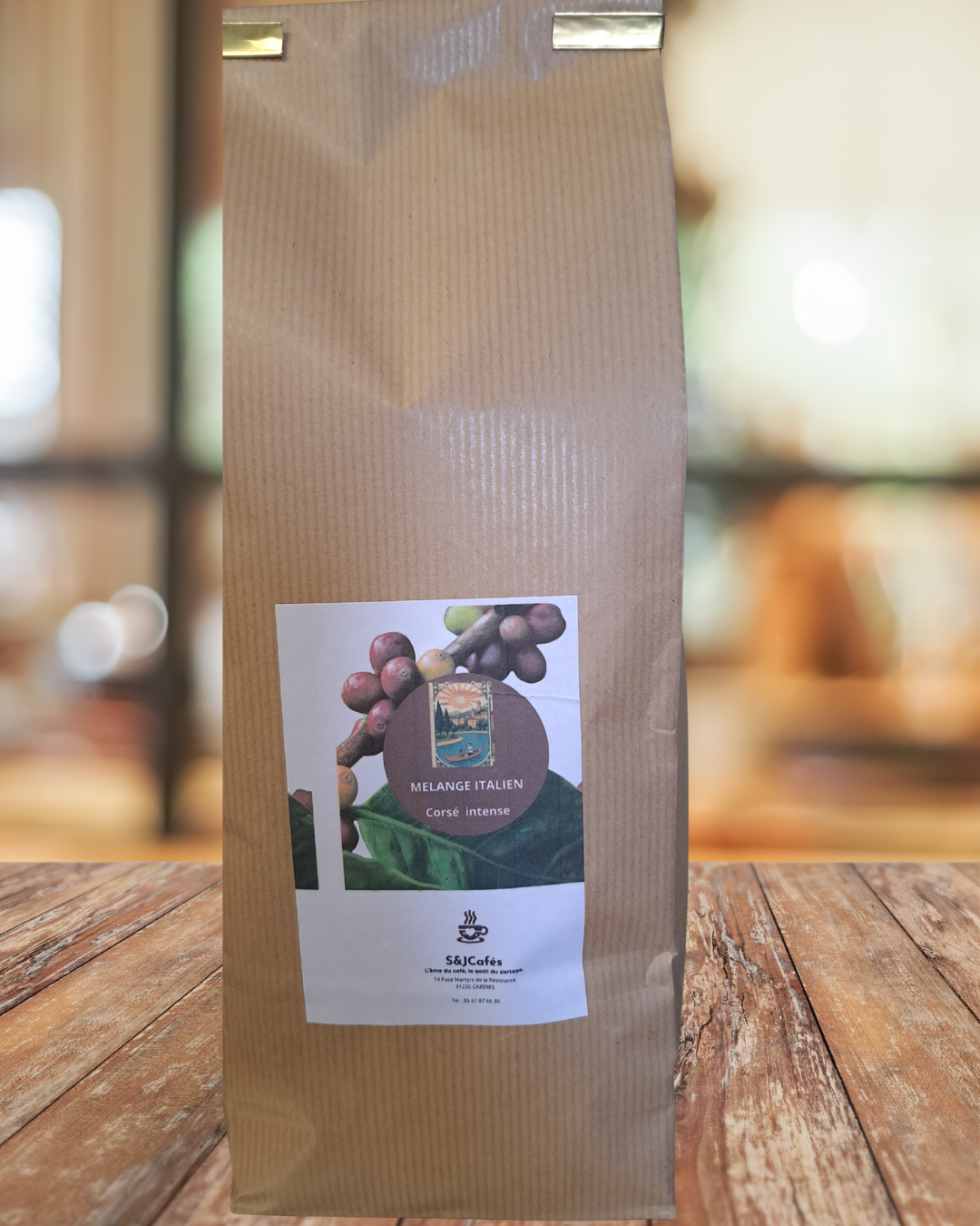 Café Mélange Italien 1Kg Grains