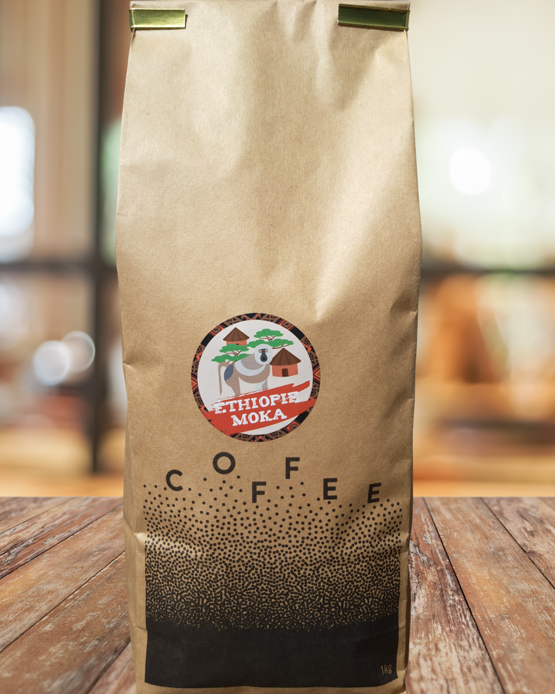 Café Moka Ethiopie 1Kg Grains