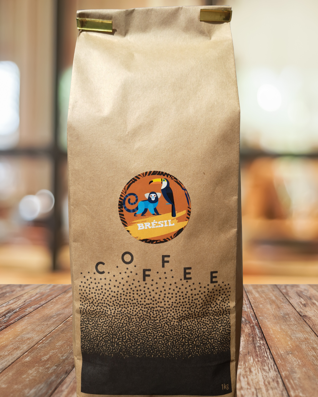 Café Brésil 1Kg Grains